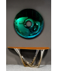 RONDO gradient of sapphire and emerald colors. The Gradient Collection by Oskar Zieta
