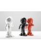 A group of three RED ATOMIC sculptures by Giovanni Motta