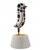 BLACK POLKA DOT HOPEBIRD SCULPTURE D5 BY JAIME HAYON
