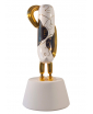 WHITE, GOLD AND BLACK HOPEBIRD D15 SCULPTURE DESIGNED BY JAIME HAYON