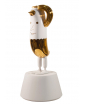 WHITE AND GOLD HOPEBIRD SCULPTURE BY JAIME HAYON