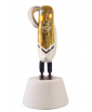 GOLD, WHITE AND BLACK HOPEBIRD BY JAIME HAYON - back