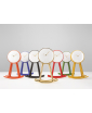A group of several INFINITY CLOCKS in a variety of colors