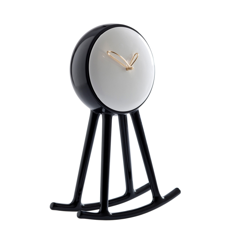 INFINITY CLOCK IN BLACK BY NIKA ZUPANC