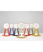 Group of 7 INFINITY CLOCKS in a variety of colors