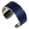 PINETTI NAVY BLUE LEATHER NAPKIN RINGS