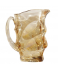 AMBER PITCHER WITH GOLDEN RIM, Dolce Vita Collection
