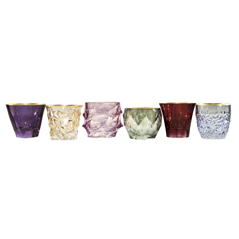 SIX SET OF GLASSES ASSORTED SIX SET OF GLASSES ASSORTED