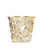 Amber Glass with Golden rim