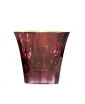 Red Tumbler with Golden Rim