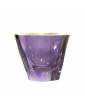 Purple Glass with Golden Rim, Dolce Vita Collection