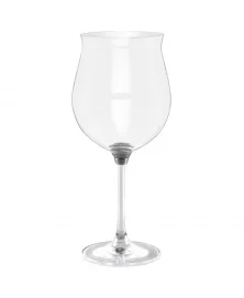 Gira e Rigira Wine Glass 66 in Silver Finish