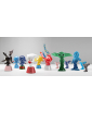 Large group of scolorful objects from Momensters Collection by Giovanni Motta