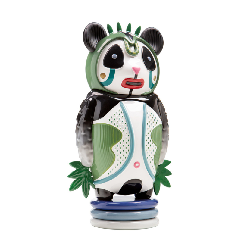 BERNARDO PANDA WITH GREEN DETAILS