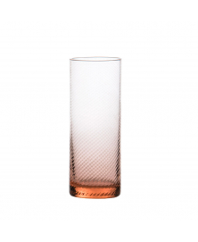 SET OF 6 GRITTI ROSA HIGHBALL GLASSES