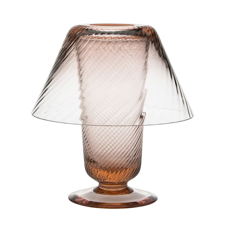 LUME ACQUAMARINE TEALIGHT HOLDER