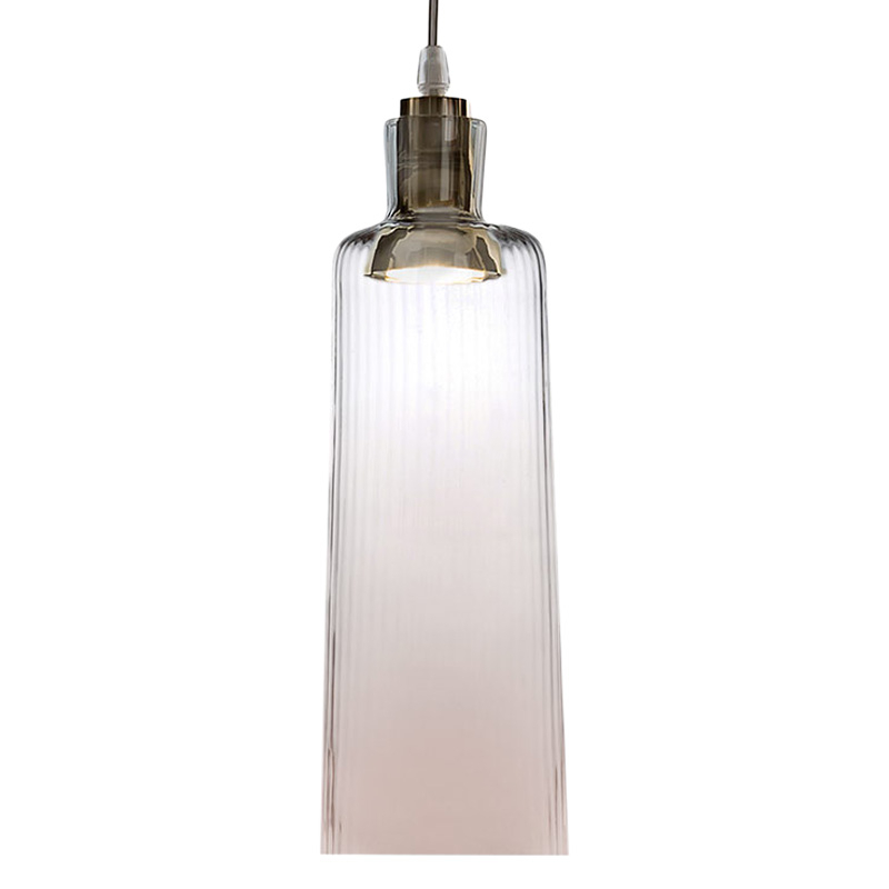PLISSÉ ROSA QUARZO LONG CEILING LIGHT