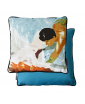 ARTISTIC MERMAID SET OF TWO THROW PILLOWS