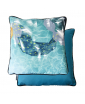 ARTISTIC MERMAID SET OF TWO THROW PILLOWS