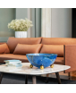 MARMO ROUND BOWL WITH GOLDEN BALL STANDS