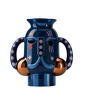 THEATREHAYON PEACOCK BLUE KING VASE