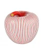 EVA WHITE APPLE OF DESIRE WITH RED STRIPES