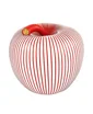 EVA WHITE APPLE OF DESIRE WITH RED STRIPES