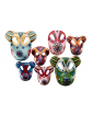 Group of assorted Baile Masks by Jaime Hayon