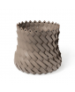 Pinetti Almeria Medium Leather Basket in Taupe