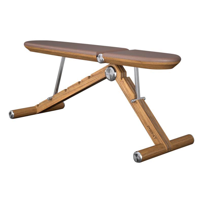 Wooden adjustable 2025 weight bench