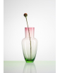 Pink Green Gradient Glass Vase by Frantisek Jungvirt, Spring Collection, Photos by Anna Pleslova