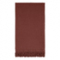 SEQUOIA BROWN BATH SHEET WITH LONG FRINGES