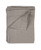 Set of 5 Taupe linen hand towels by Once Milano