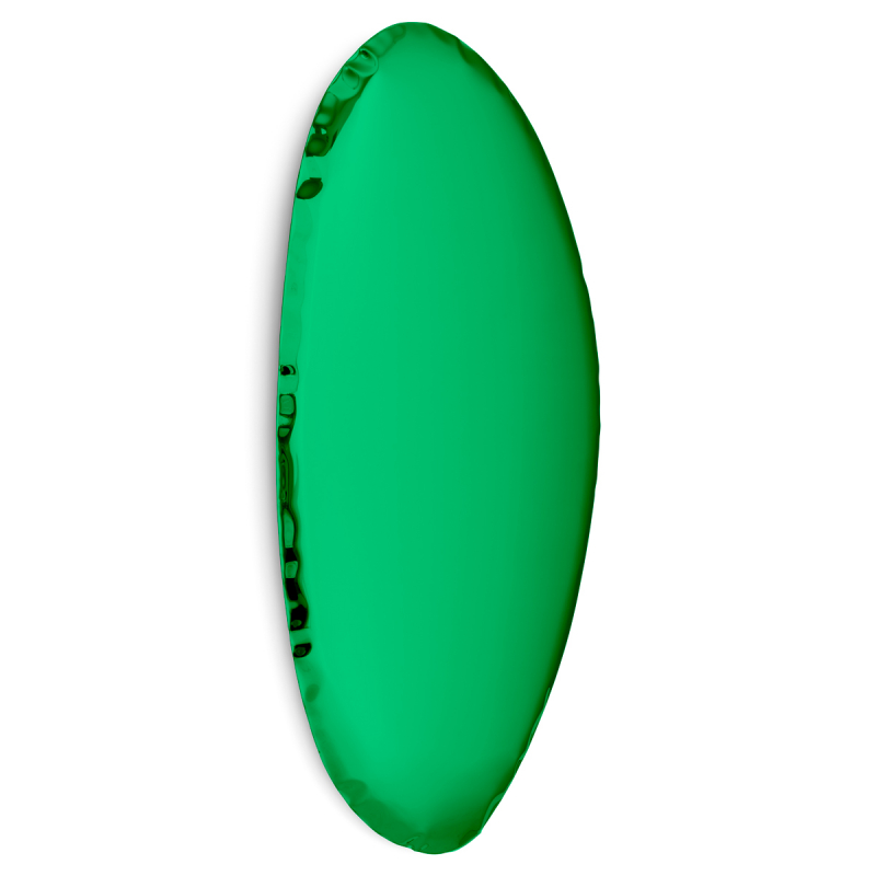 Emerald Green TAFLA O4 Mirror from The Gradient Collection by Oskar Zieta