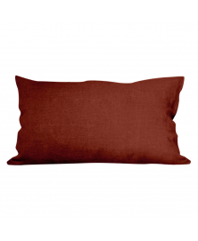 Once Milano Sequoia Brown Linen Pillowcase