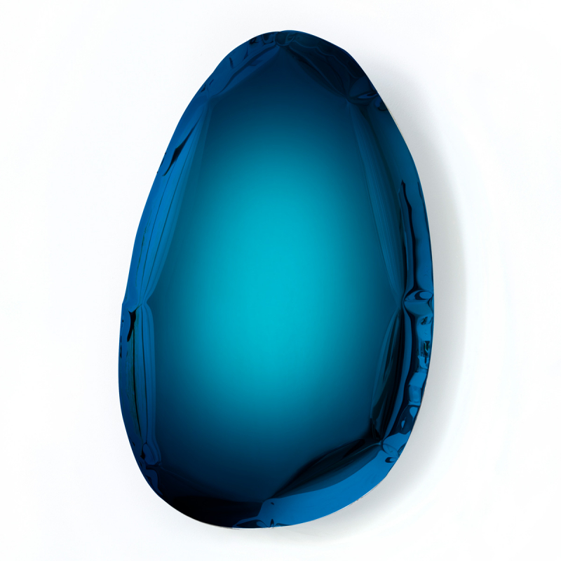 Deep Space Blue TAFLA O4.5 Mirror from The Gradient Collection by Oskar Zieta