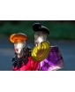DANCERS Glass Sculpture by Stani Jan Borowski. Close up.