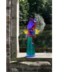GUARD Multicolor Glass Sculpture by Pawel Borowski. Lifestyle image