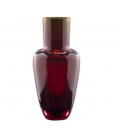 Ruby Red Gradient glass vase from the Garden Midnight Collection by Frantisek Jungvirt