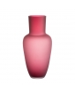 Red Glass Vase by Frantisek Jungvirt, Garden Basic Matt Collection