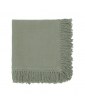 MInt Green Linen Napkin with Long Fringes