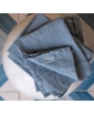 light blue linen hand towels from Once Milano. stages image