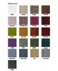 Once Milano Color Chart