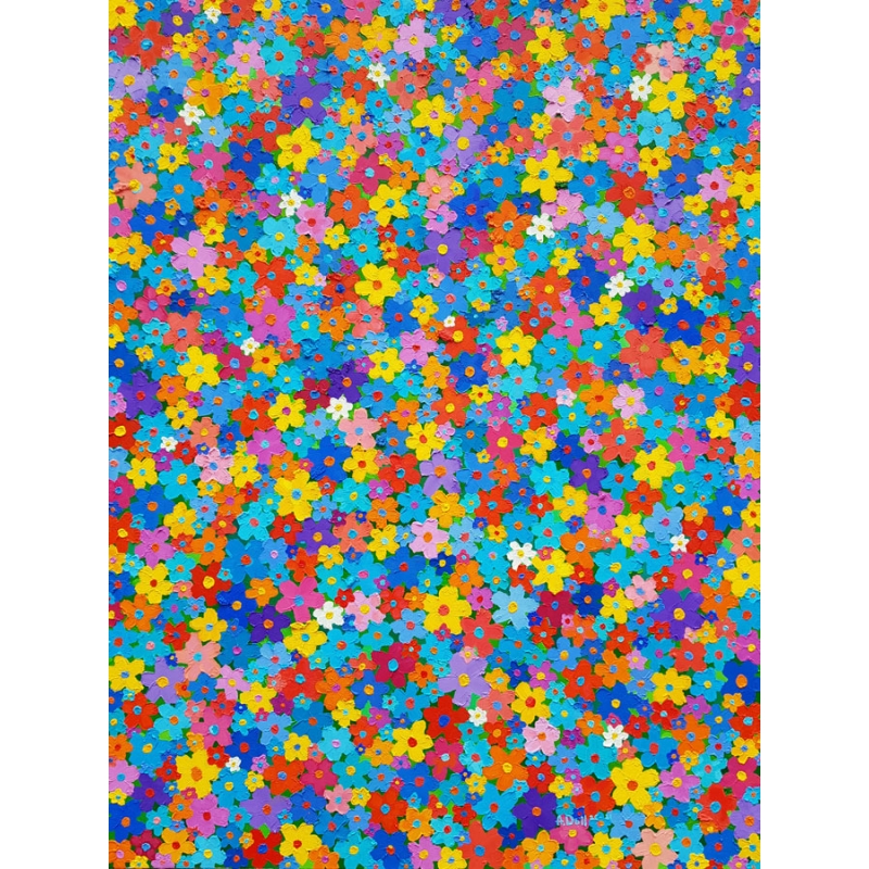 Impression 5, Phase 1 - Oil Painting on Canvas by Alex Doll, 2020