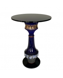 ANDREAS BERLIN BLUE BAR SMALL SIDE TABLE