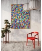 Impression 5, Phase 1 - Oil Painting by Alex Doll, 2020. Lifestyle Visualisation Vertical.
