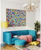 Impression 5, Phase 1 - Oil Painting by Alex Doll, 2020. Lifestyle Visualisation Horizontal.
