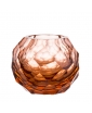 NATALI WARM ROSALINE GLASS CANDLEHOLDER from Crystal Creative