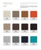 firenze leather color chart