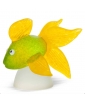 ORANDA GLASS GOLDFISH IN LIME